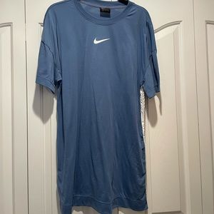 Blue Nike Tshirt Dress